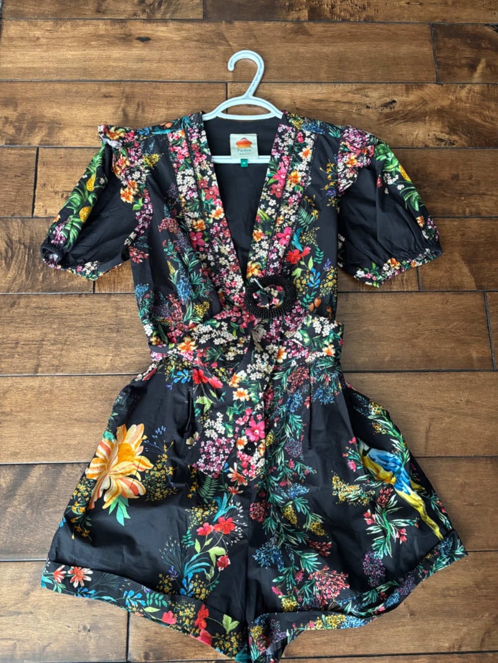 Farm Rio Colorful Romper - Picture 2 of 6
